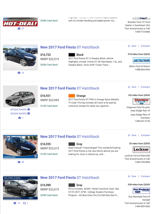 Illustration for article titled Now Is Your Last Chance To Grab A Great Deal On A Ford Fiesta ST